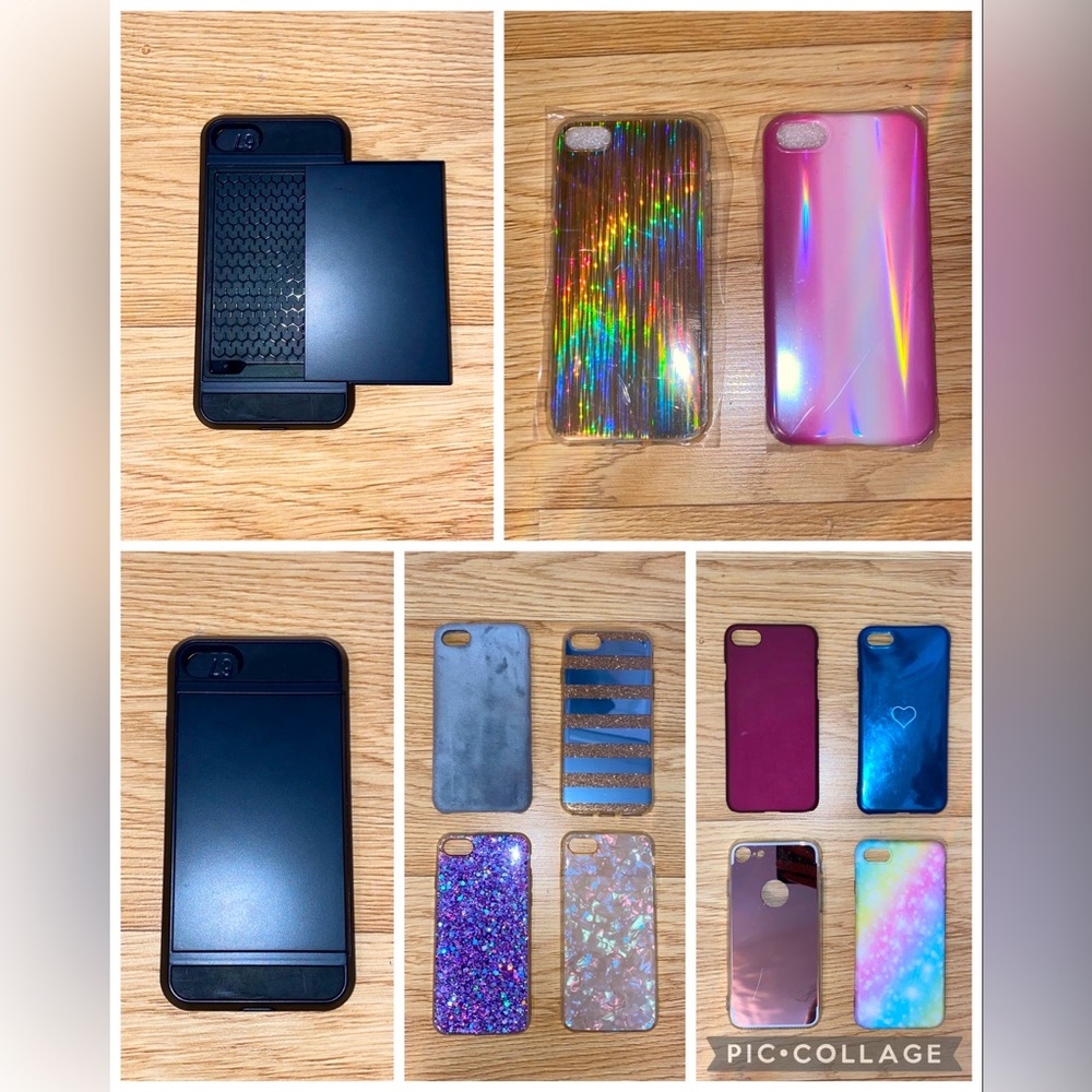 Iphone 8 cellphone cases BUNDLE of 11